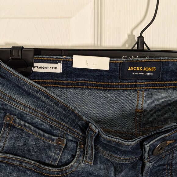NWT JACK & JONES 782 Tim Slim Straight Jeans - Picture 6 of 6